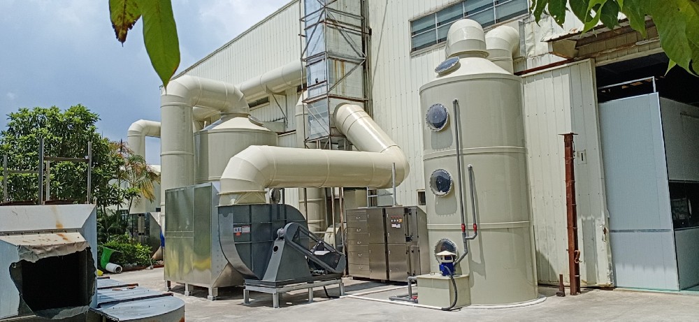 廣州玻璃鋼游樂設施廢氣處理工程